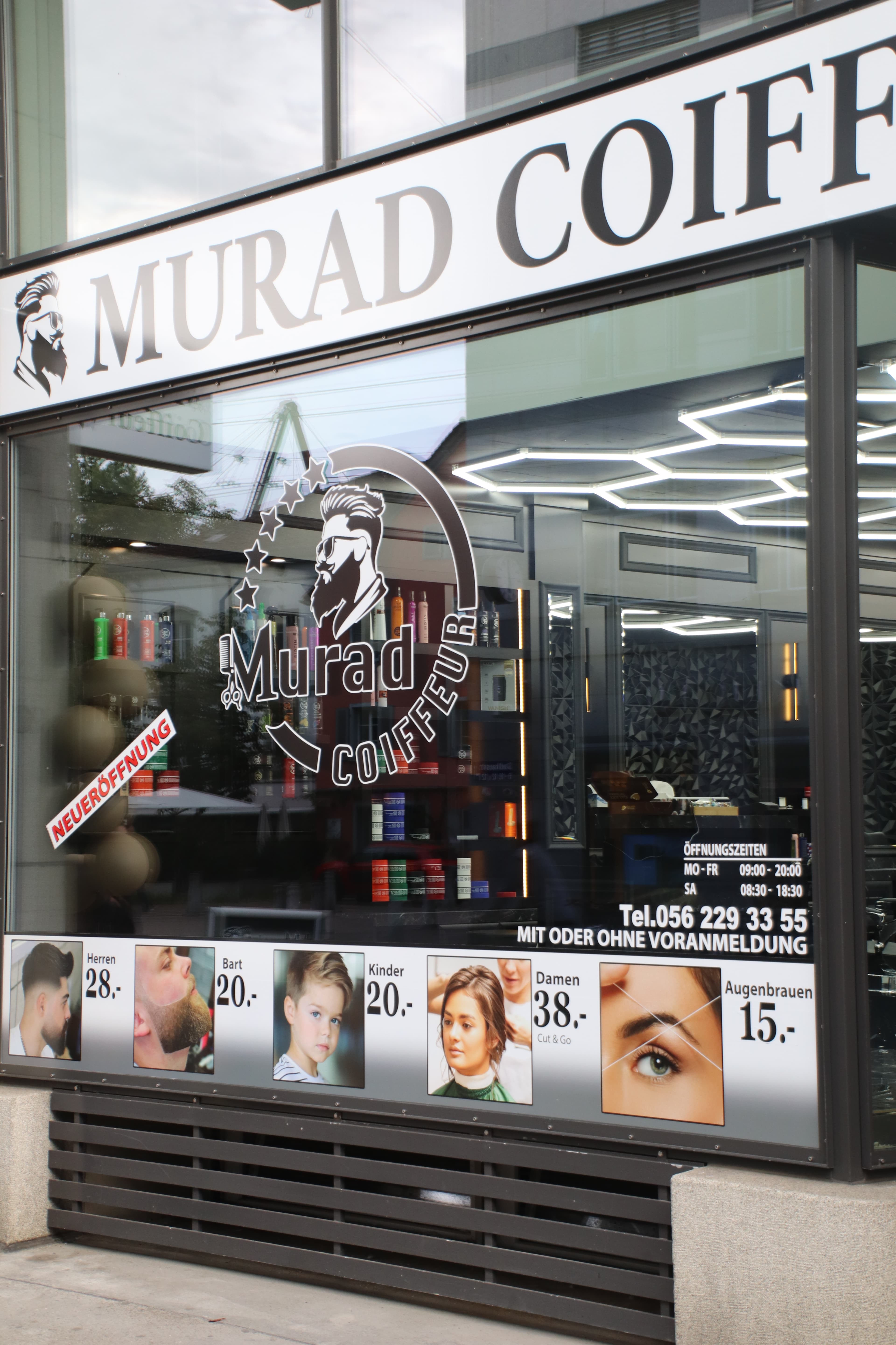 Murad bei der Arbeit im Barbershop Winterthur