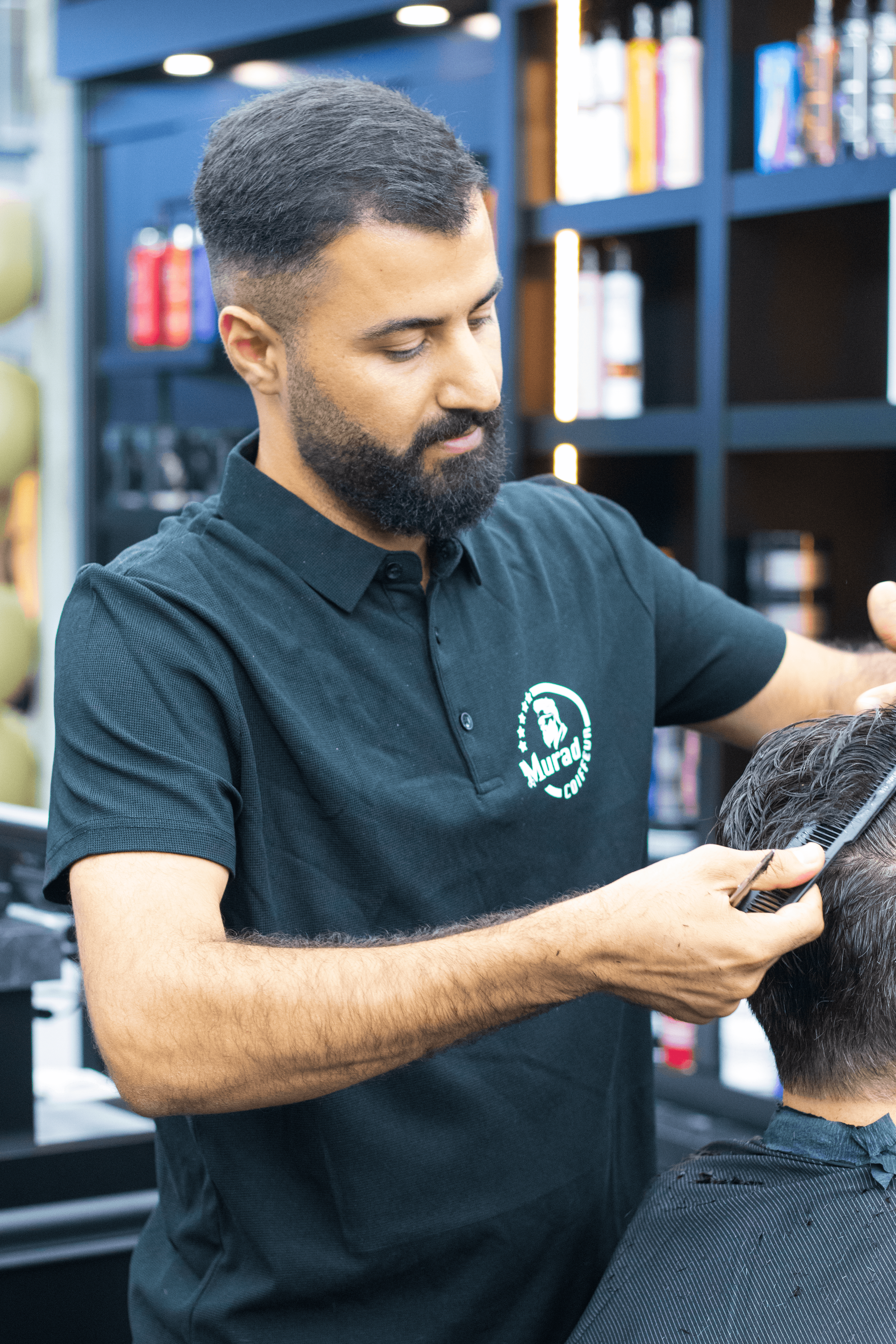 Barbershop Atmosphäre Murad Coiffeur